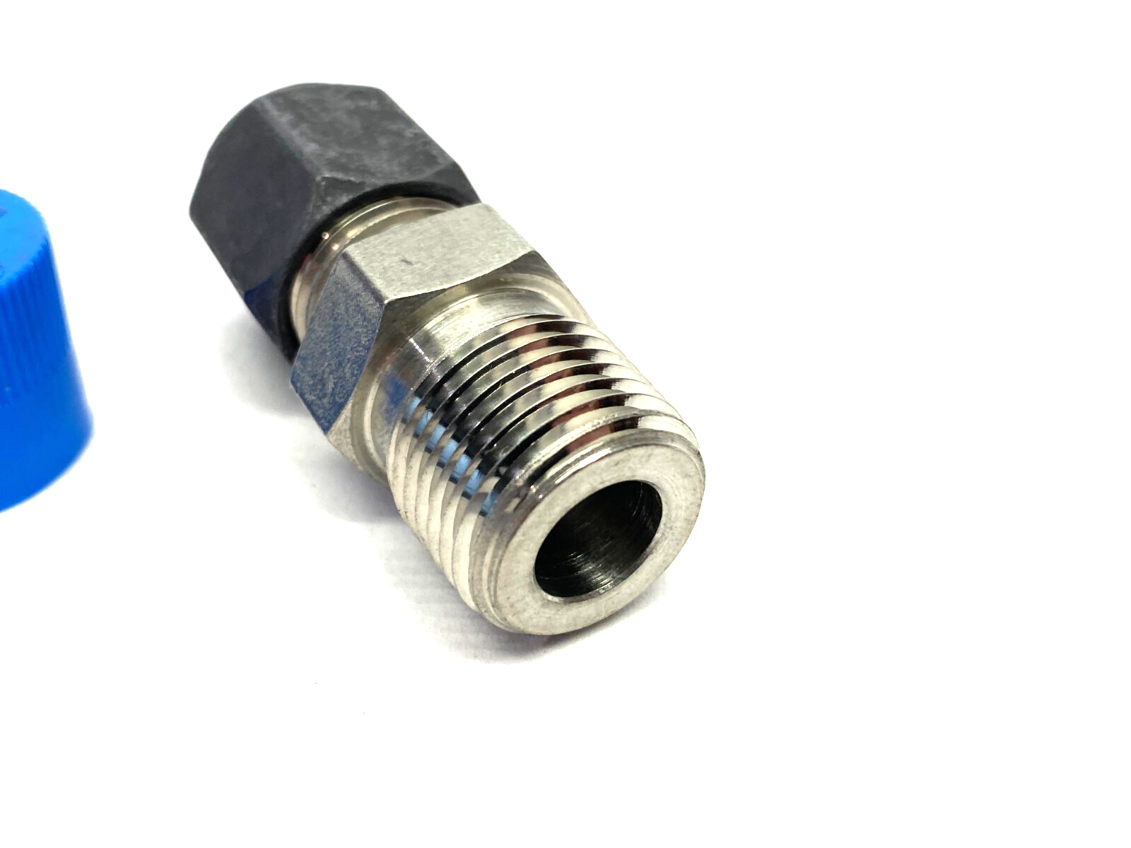 Parker 8-8 FBZ-SS Single Ferrule CPI Compression Fitting 1/2" Tube 1/2" MNPT - Maverick Industrial Sales