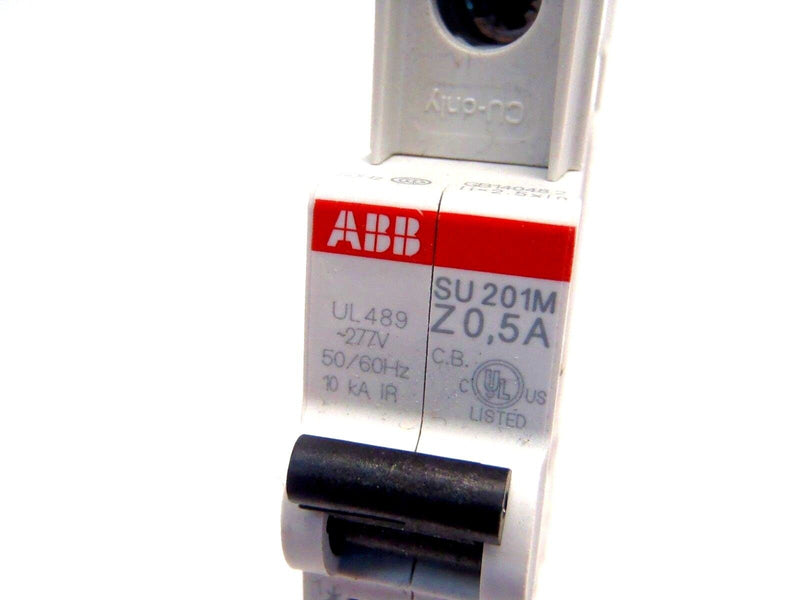 ABB SU201M-Z0,5 0,5A 1 Pole Circuit Breaker 50/60Hz 10 kA ~277 - Maverick Industrial Sales