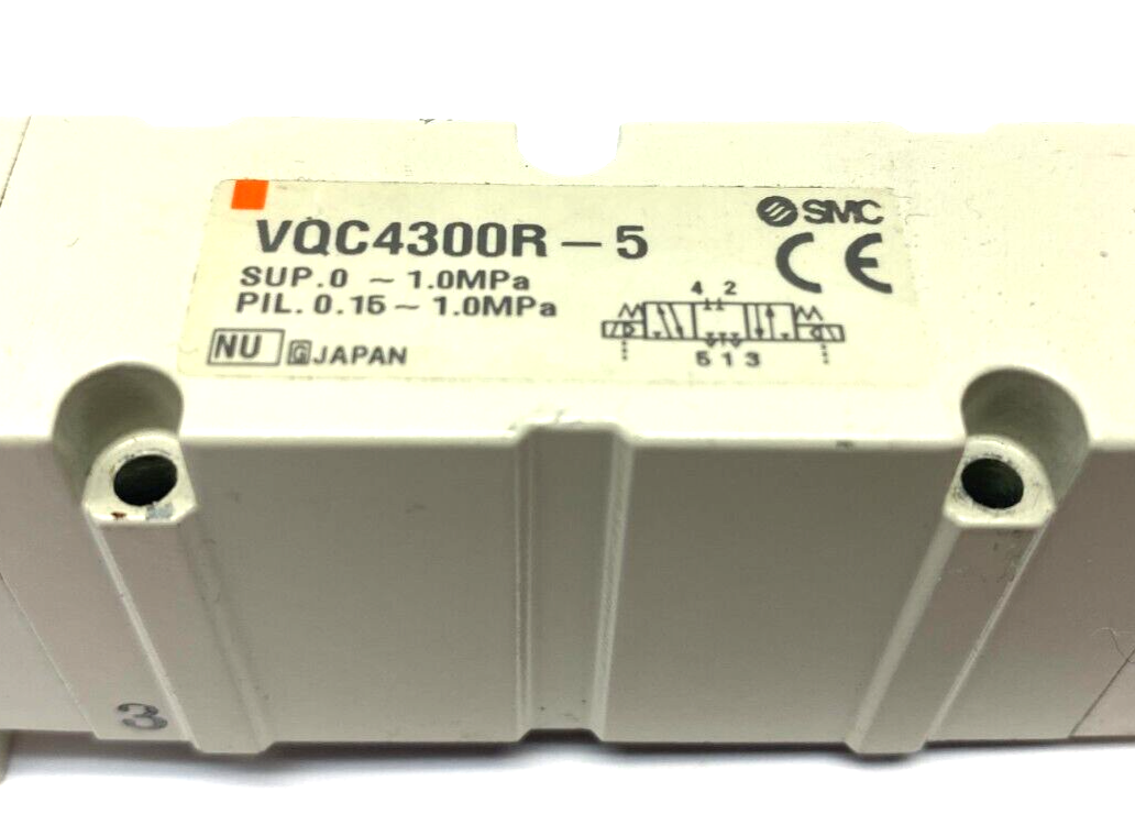 SMC VQC4300R-5 Plug-In Solenoid Valve 5-Port - Maverick Industrial Sales