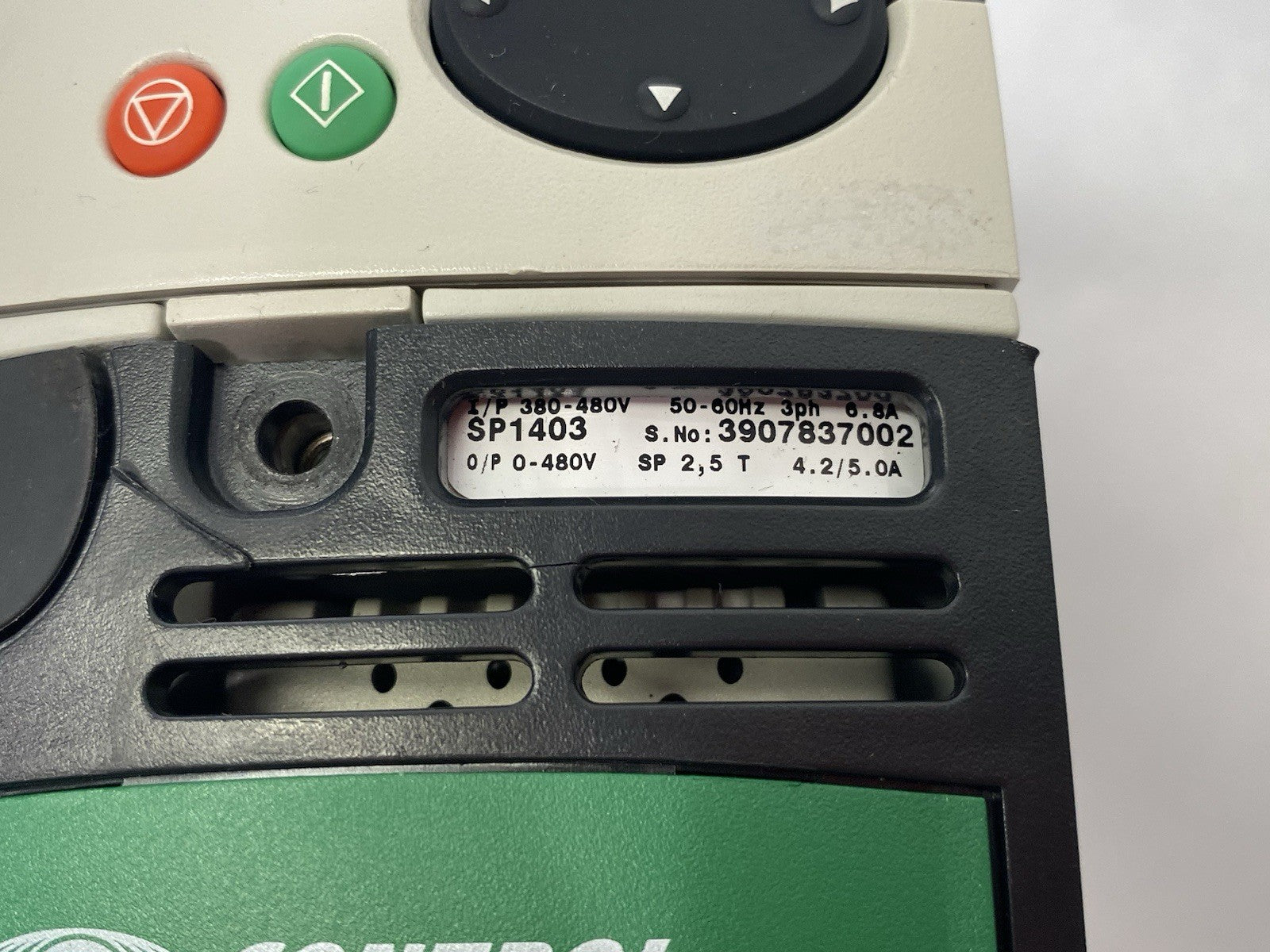 Control Techniques SP1403 Unidrive SP Variable Speed AC Drive w/ Keypad - Maverick Industrial Sales