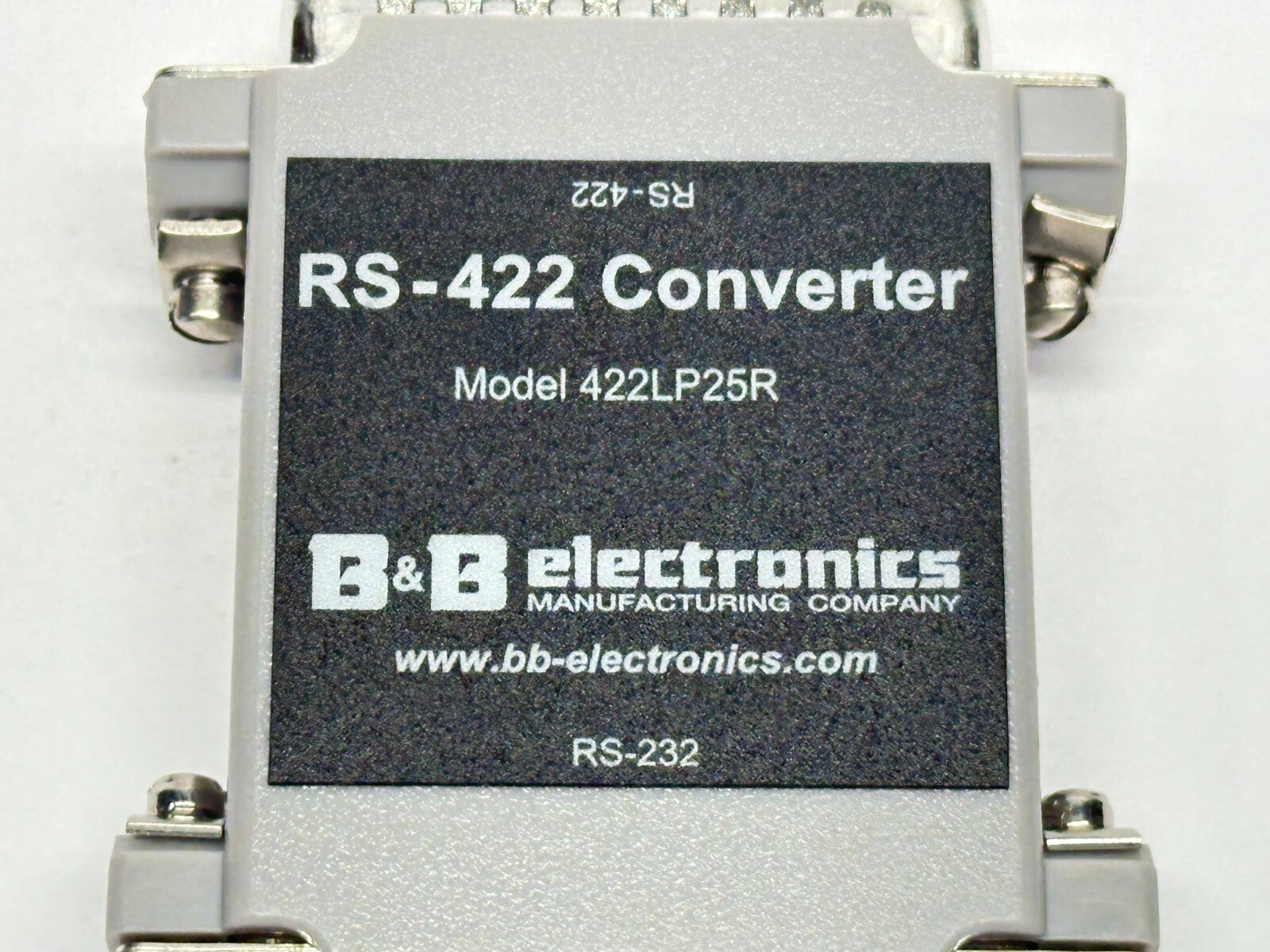 B&B Electronics 422LP25R Port Powered RS-232 To RS-422 Converter - Maverick Industrial Sales