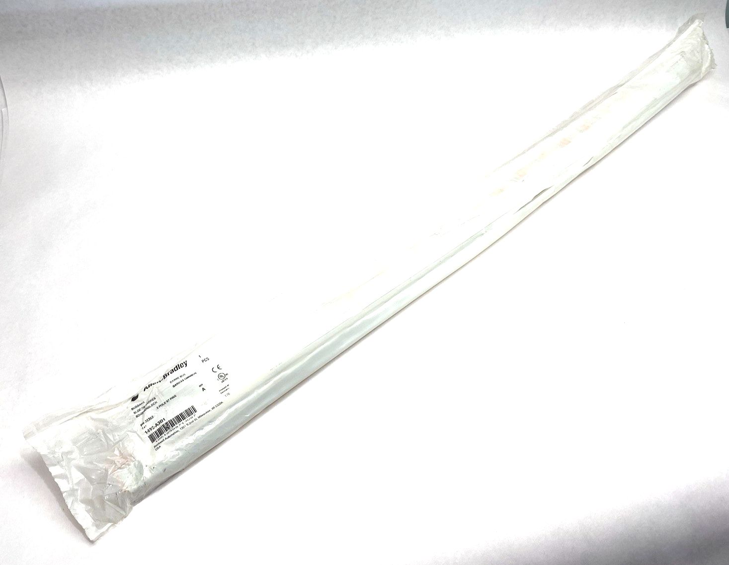 1492-A3B1 | Allen Bradley Ser. A Busbar 3-Pole, 57-Pins, 3-Phase 100A - New - Maverick Industrial Sales