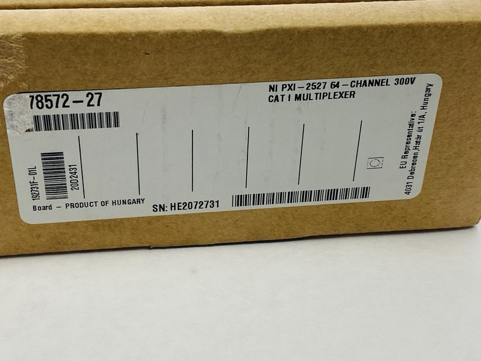 National Instruments 778572-27 32 Channel 2-Wire PXI Multiplexer Switch PXI-2527 - Maverick Industrial Sales