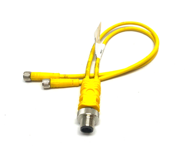 Turck VBRS 4.4-2PKG 3M-0.3/0.3 Molded Twin-Junction Cable U0117-3