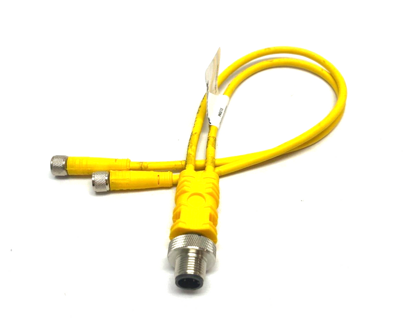 Turck VBRS 4.4-2PKG 3M-0.3/0.3 Molded Twin-Junction Cable U0117-3 - Maverick Industrial Sales