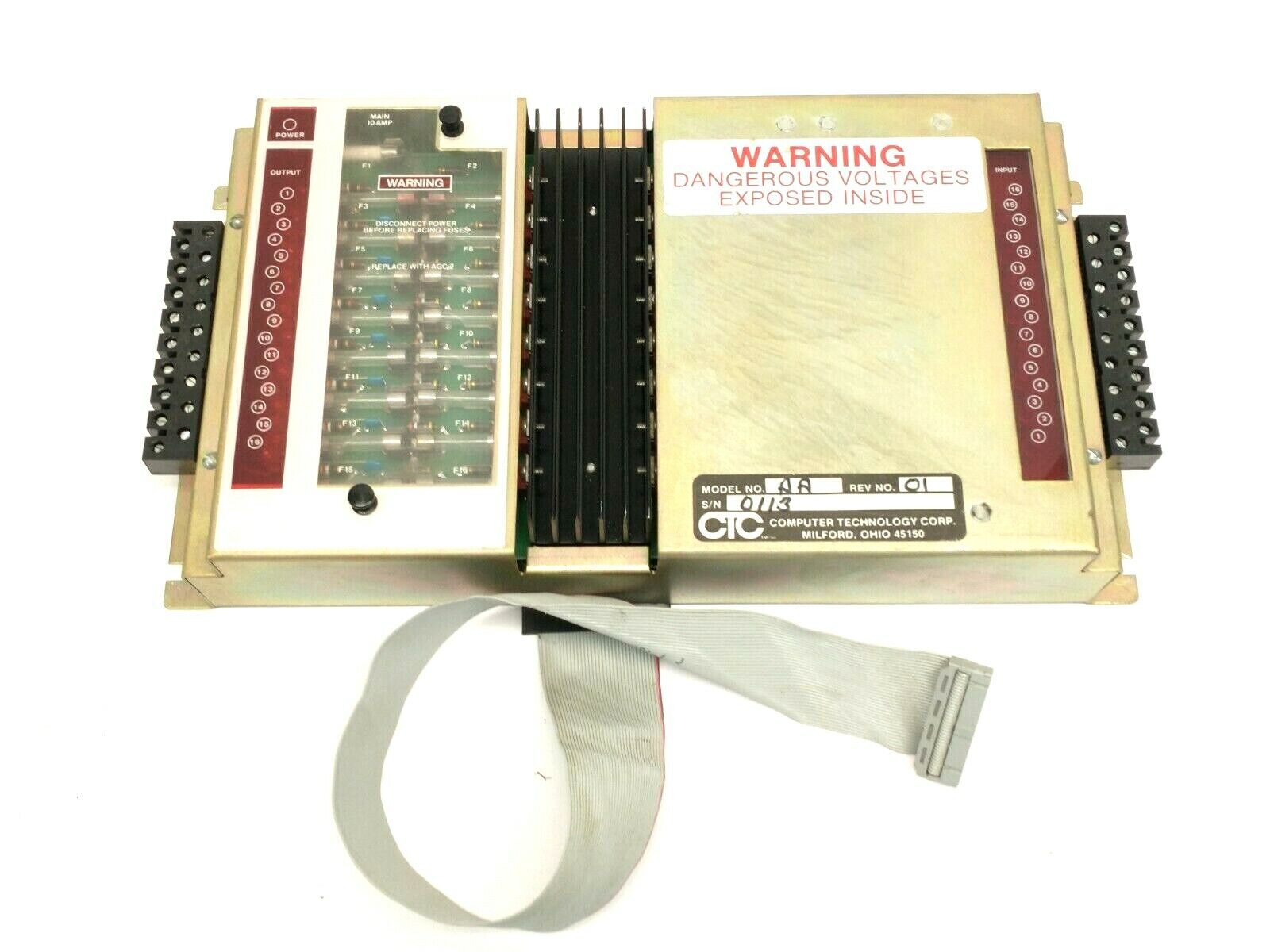 Computer Technology Corp. CTC Model AA Rev. 01 I/O Module - Maverick Industrial Sales