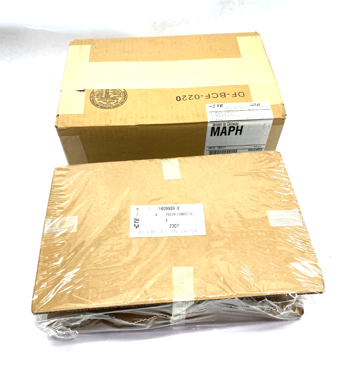 30BCF10=F8234 | TE Connectivity Corcom Line Filter 3-Phase 1609989-8 - New - Maverick Industrial Sales