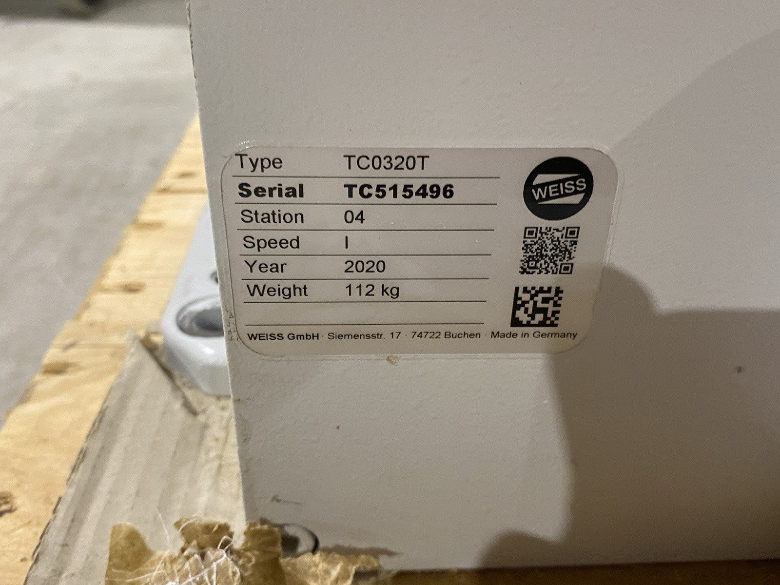 TC320T | Weiss TC0320T Rotary Indexing Table 4-Station, Speed I, NO MOTOR - New Other - Maverick Industrial Sales