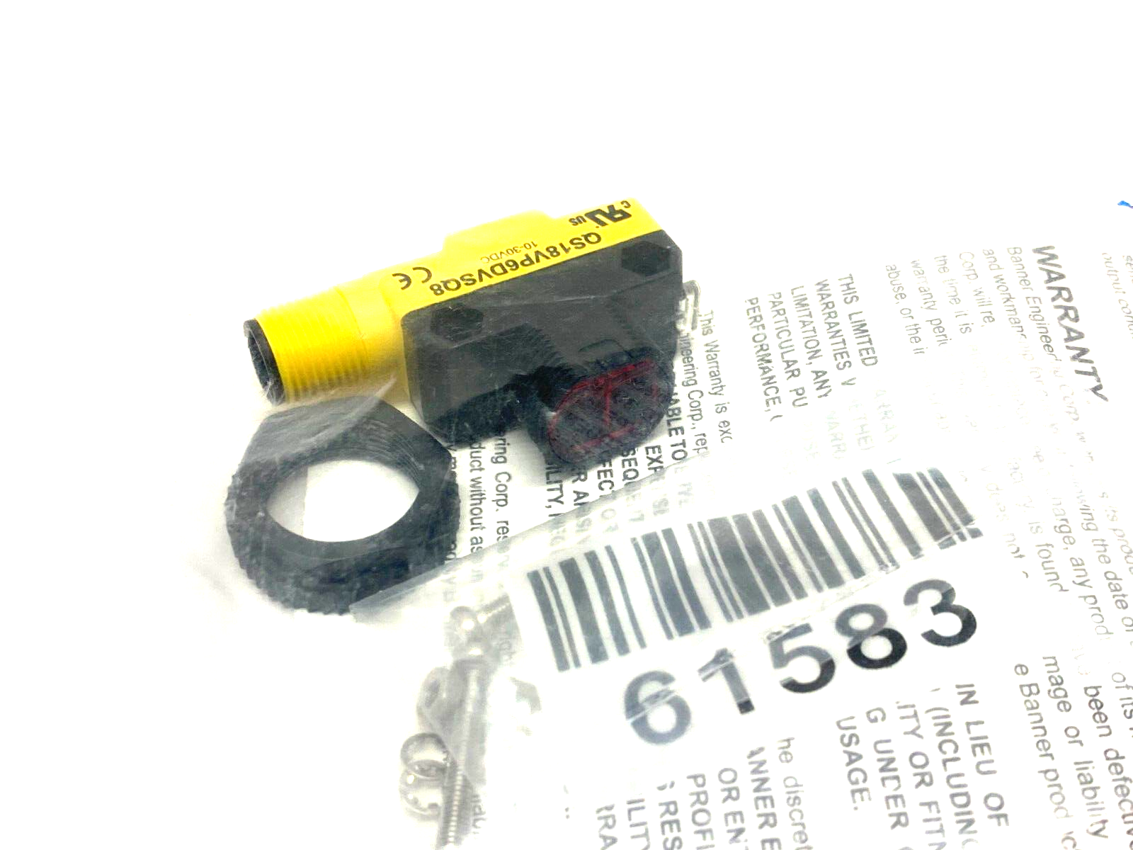 Banner QS18VP6DVSQ8 WORLD-BEAM All Purpose Photoelectric Sensor M12 Inte. 805583 - Maverick Industrial Sales