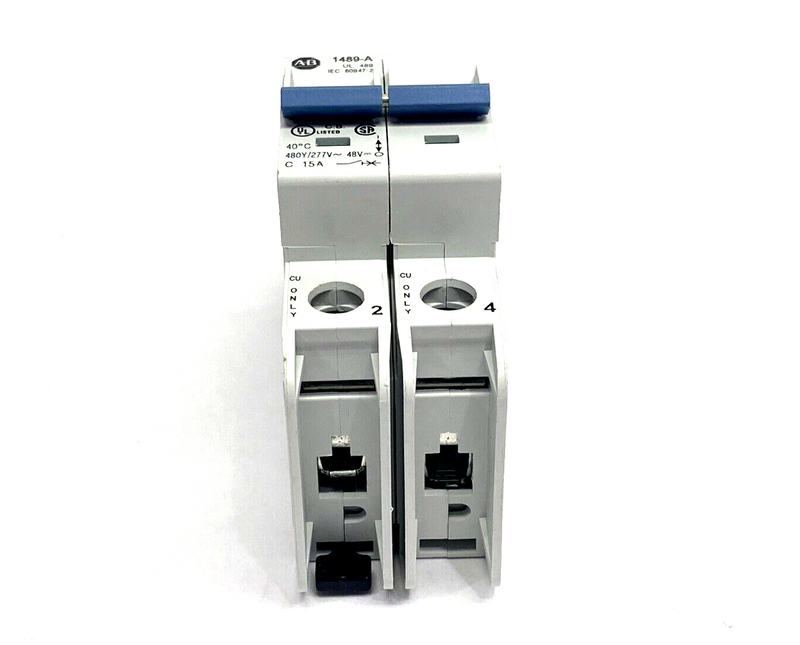 Allen Bradley 1489-A2C150 Ser. A Miniature Circuit Breaker 15A 2P - Maverick Industrial Sales