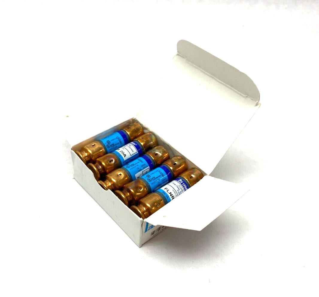 Littelfuse FLNR020 Time Delay Cartridge Fuse Class RK5 250V 20A BOX OF 10 - Maverick Industrial Sales