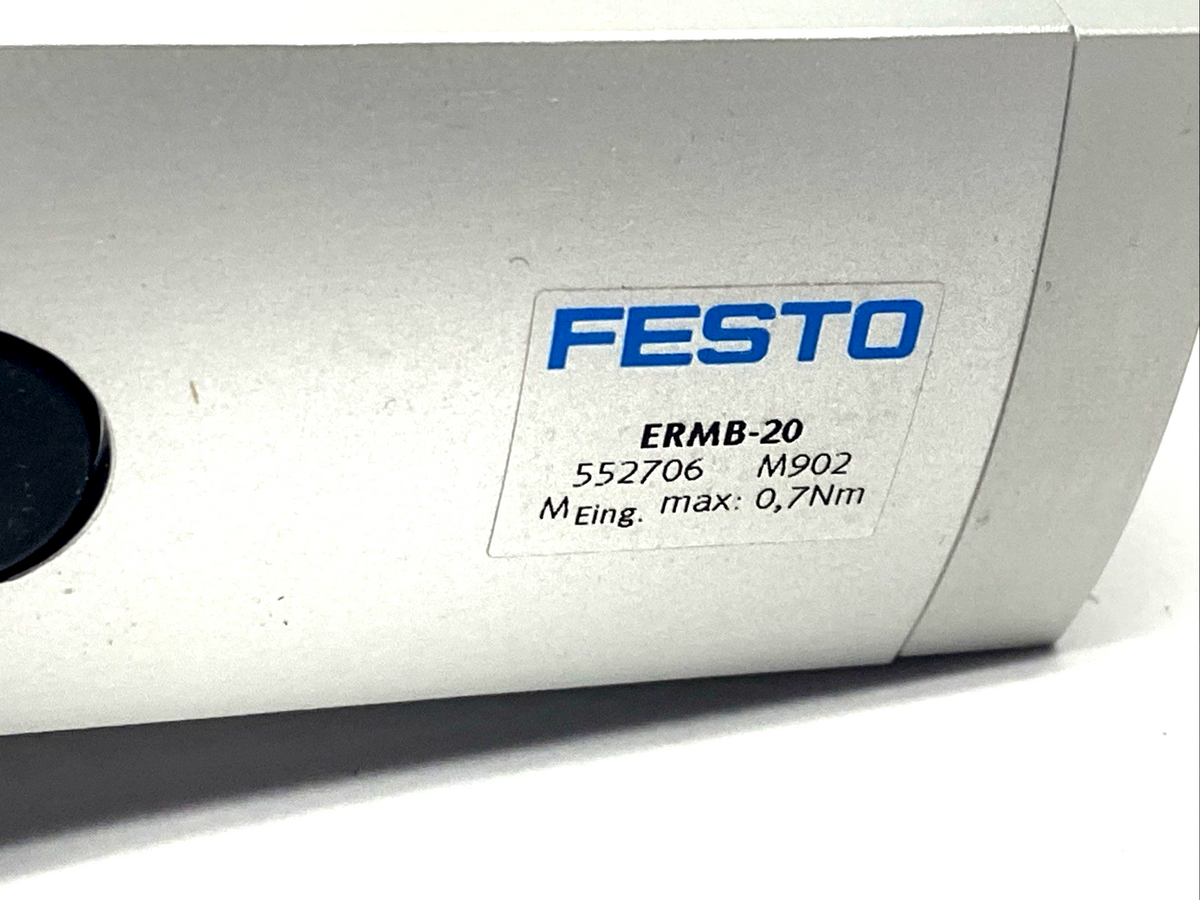 Festo ERMB-20 Rotary Module, 6mm Drive Pinion, 4.5:1 Ratio 552706 - Maverick Industrial Sales