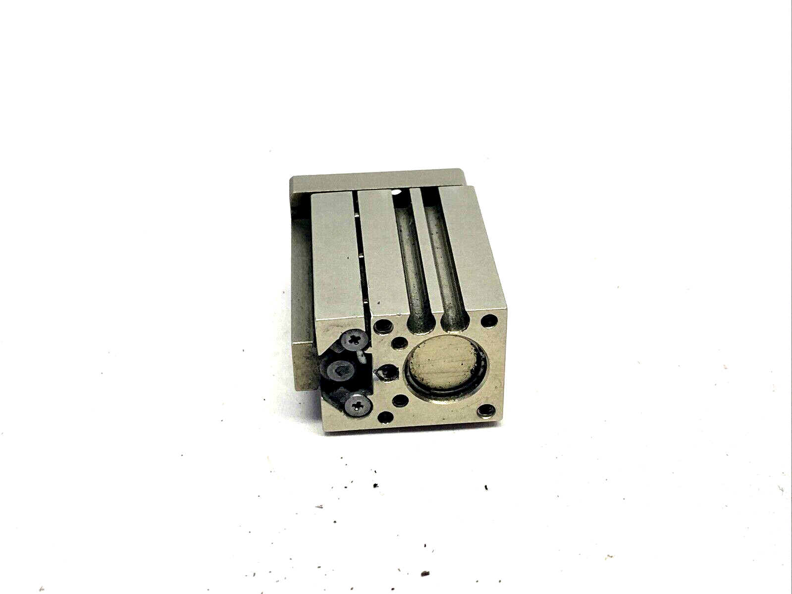 Robohand MPS-1-1 Miniature Rail Thruster Slide 0.438" Bore 0.5" Stroke - Maverick Industrial Sales