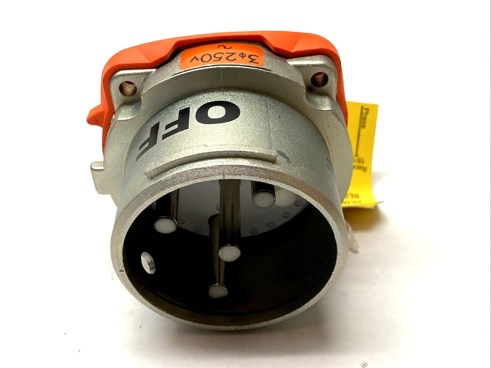 Meltric 37-68073 Inlet/Plug DS60 60A 3P+G 250Vac 7.5hp Type 3R - Maverick Industrial Sales