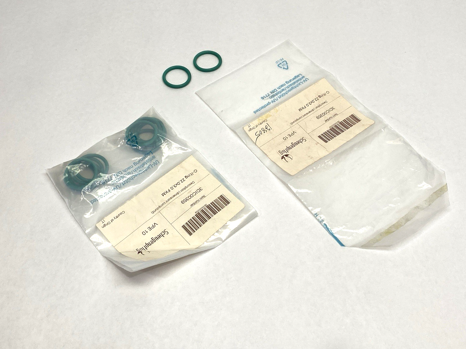 Scheugenpflug 3DIC00359 O-Ring 22.0mm X 3.0mm FKM LOT OF 12 - Maverick Industrial Sales