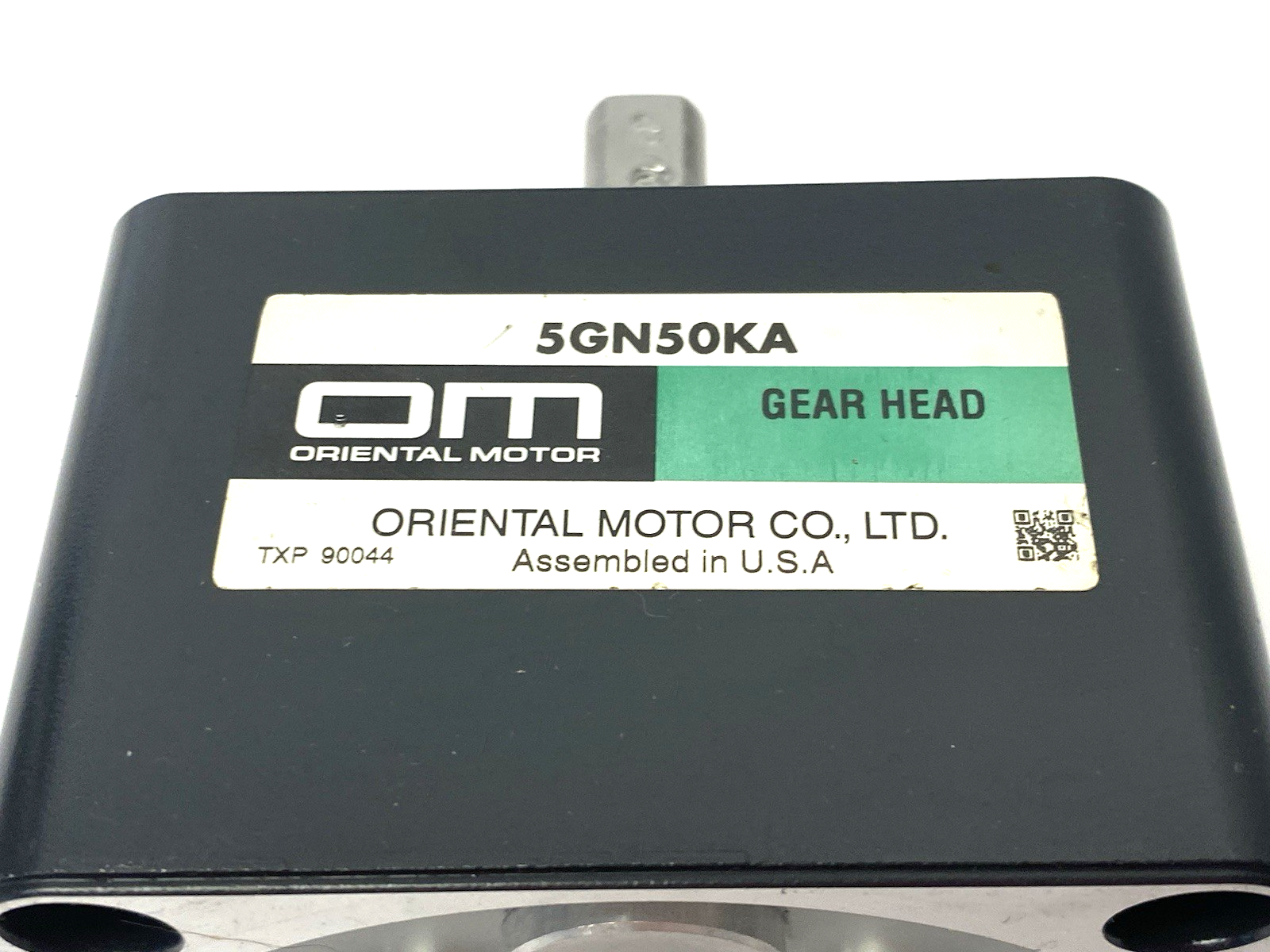 Oriental Motor 5GN50KA Gear Head Parallel Shaft 50:1 SHAFT MARKINGS - Maverick Industrial Sales