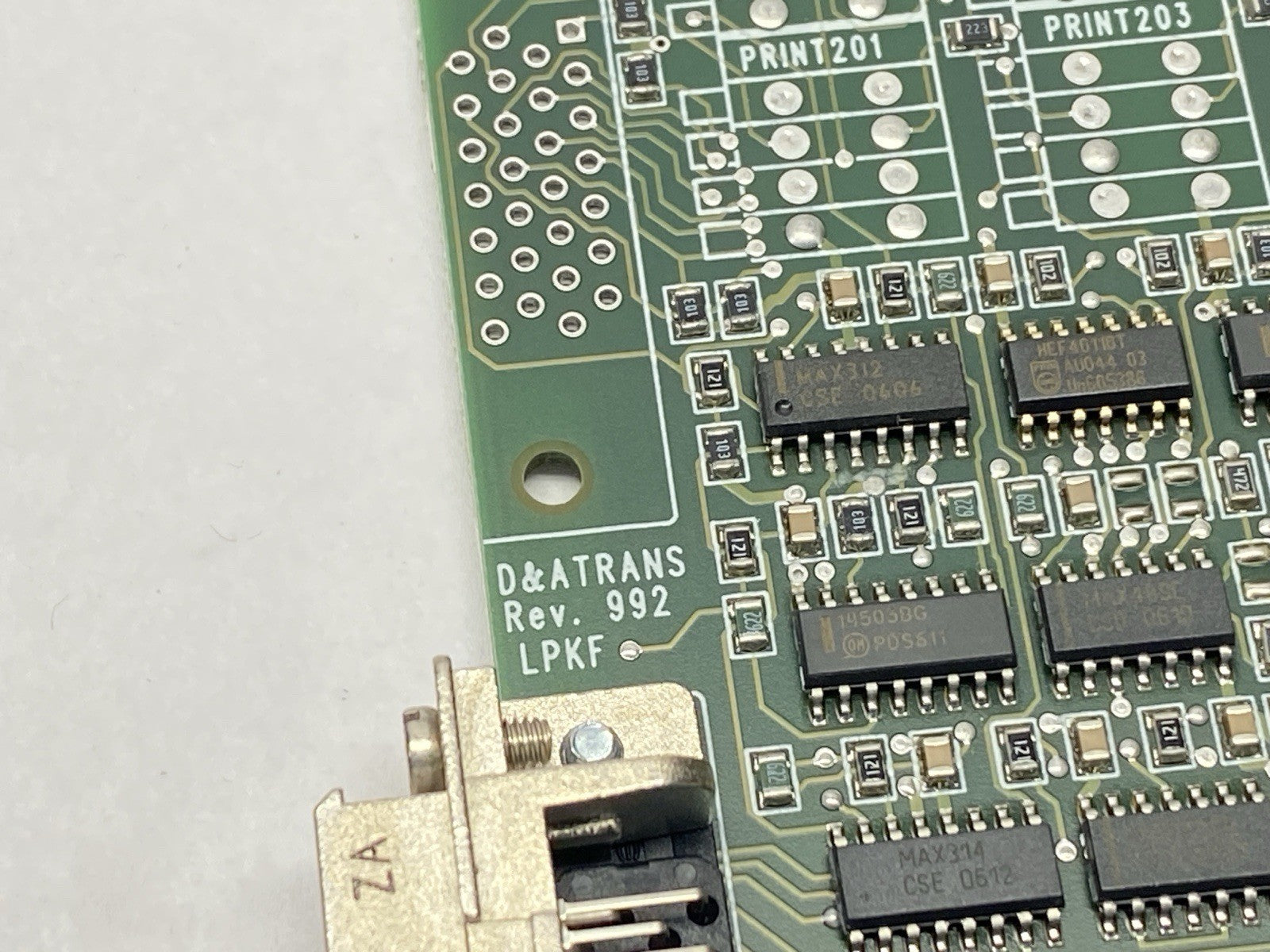 LPKF Rev 992 | D&A Trans PCB Assembly - Used - Maverick Industrial Sales