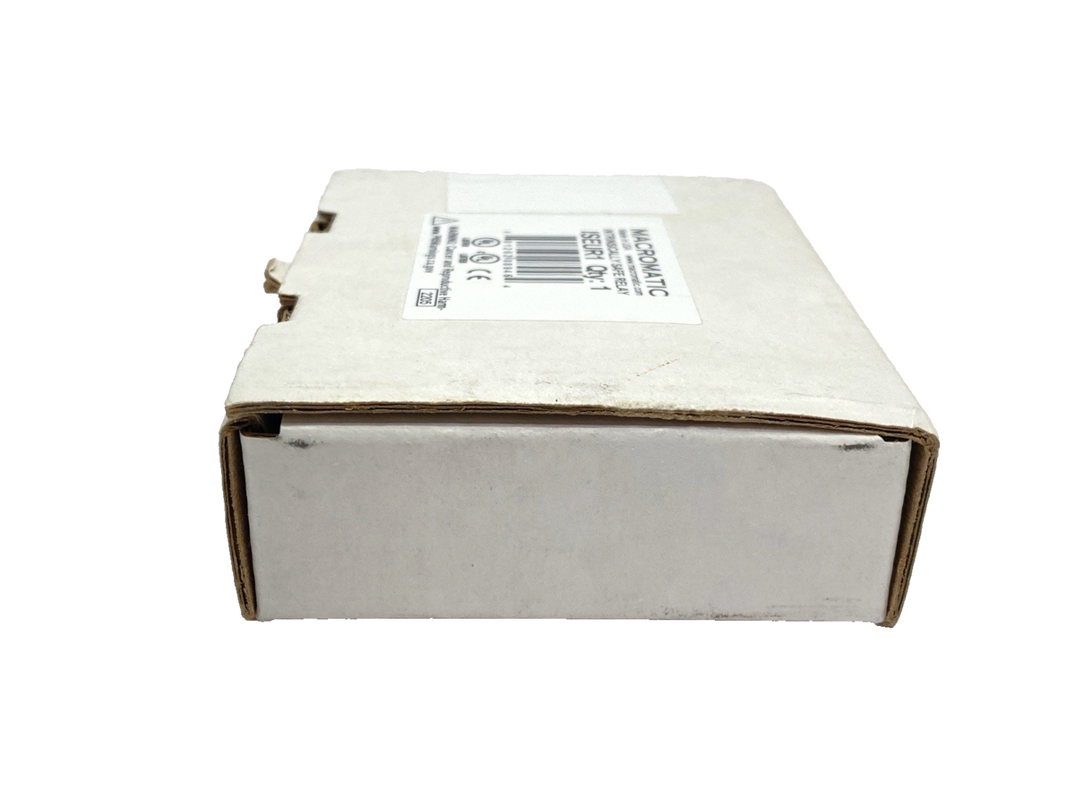 ISEUR1 | Macromatic Intrinsically Safe Relay 1-Channel 102-132VAC / 10-125VDC - New - Maverick Industrial Sales