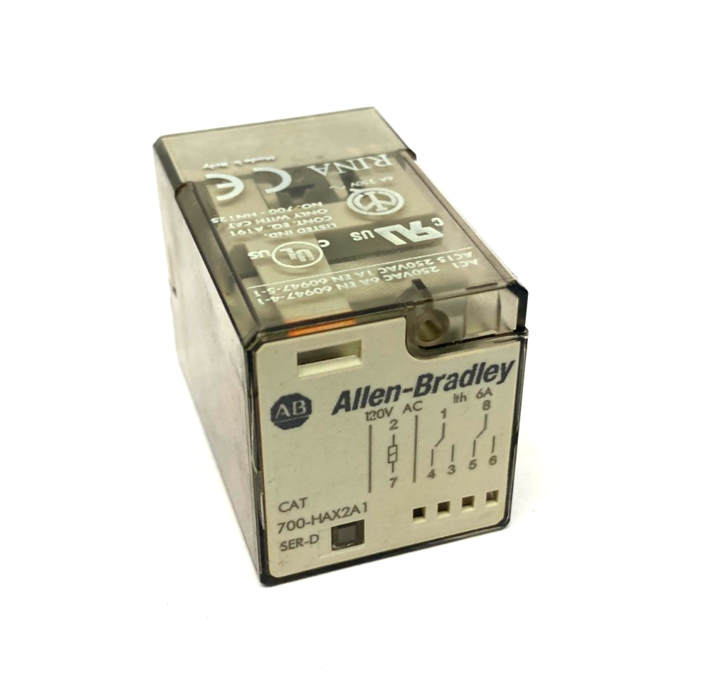 Allen Bradley 700-HAX2A1 Ser. D Direct Plug-In Relay - Maverick Industrial Sales