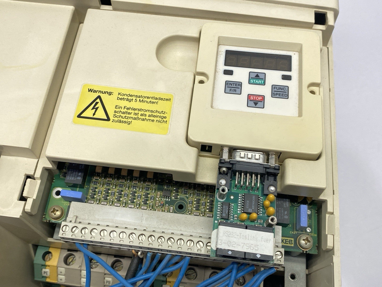 KEB Homag 4-008-39-0620 Combivert Frequency Converter 16.F4.C1H-4A01 - Maverick Industrial Sales