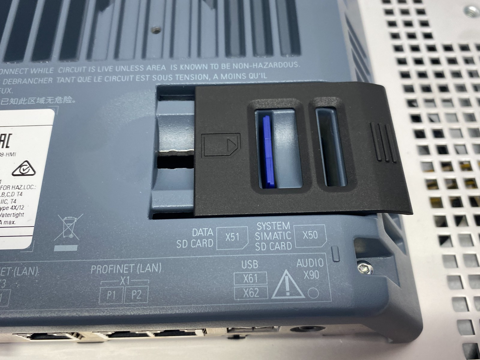 6AV2 124-0QC02-0AX1, 6AV2124-0QC02-0AX1 | Siemens 6AV2124-0QC02-0AX1 TP1500 Comfort Touch Display Panel HMI 331mm x 207mm - Used - Maverick Industrial Sales