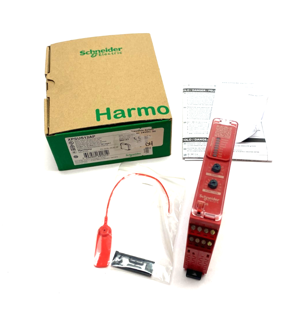Schneider Electric XPSUS12AP Harmony XPSU Safety Module Cat 4 - Maverick Industrial Sales