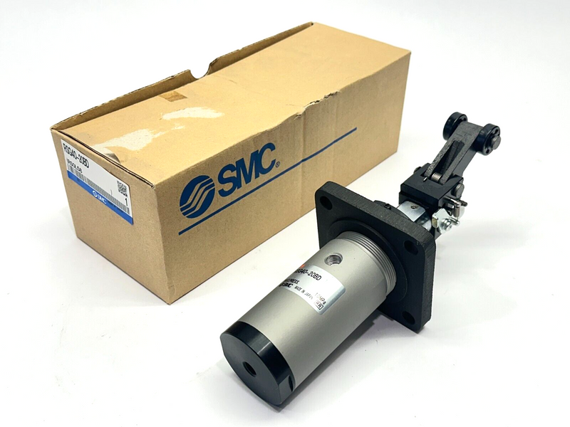 SMC RSG40-20BD Double Acting Cylinder Stopper 40mm Bore 20mm Stroke - Maverick Industrial Sales