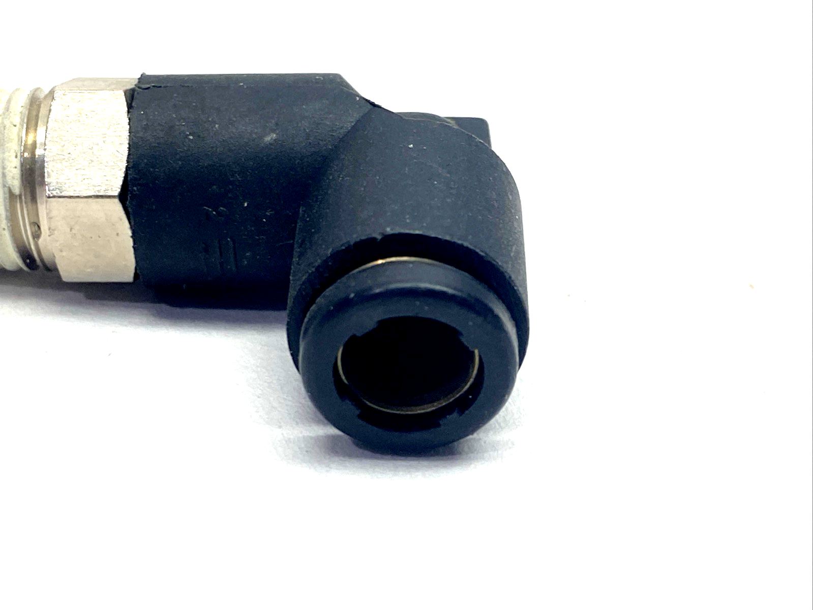 3129 08 13 | Legris Extended Male Elbow Push-In Fitting 8mm Tube x 1/4 LOT OF 10 - New – Open box - Maverick Industrial Sales