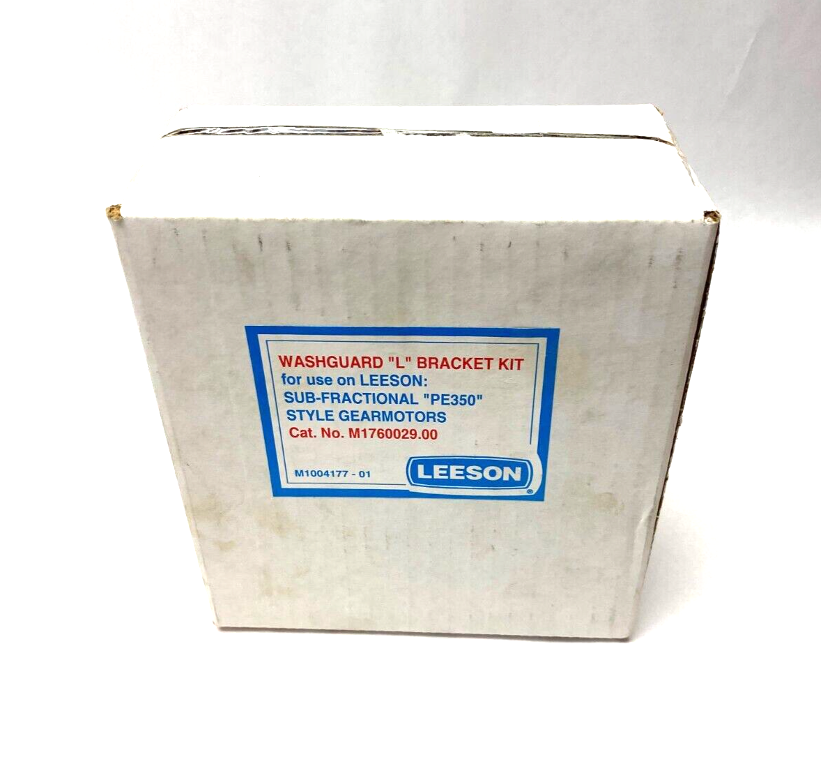 Leeson M1760029.00 Washguard "L" Bracket Kit, for use on Pe350 Gearmotors - Maverick Industrial Sales