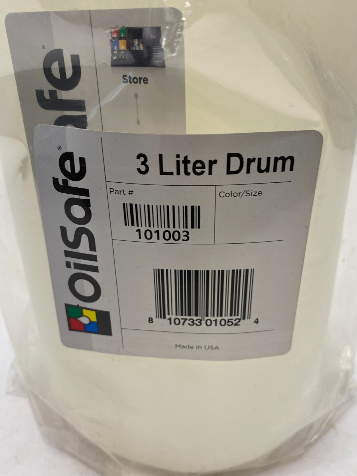 101003 | Oilsafe Multipurpose 3-Liter Drum - New – Open box - Maverick Industrial Sales