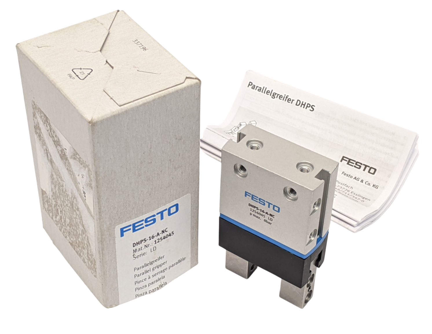 Festo DHPS-16-A-NC Parallel Gripper 1254045 - Maverick Industrial Sales
