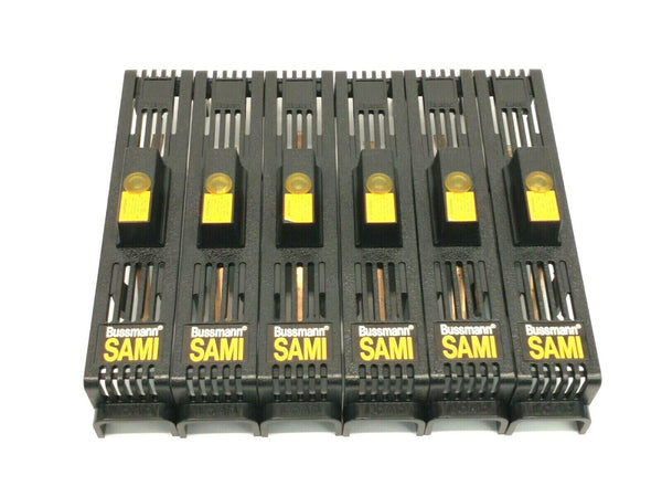 Bussmann SAMI-2 Indicating Fuse Cover 600V RK K5 H 0-30A LOT OF 6 - Maverick Industrial Sales