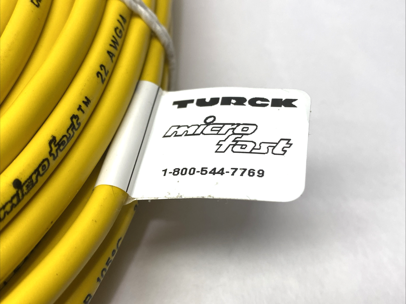 Turck KB 4T-30 Single-Ended MicroFast Cordset M12 Female Connector U2490-1 - Maverick Industrial Sales