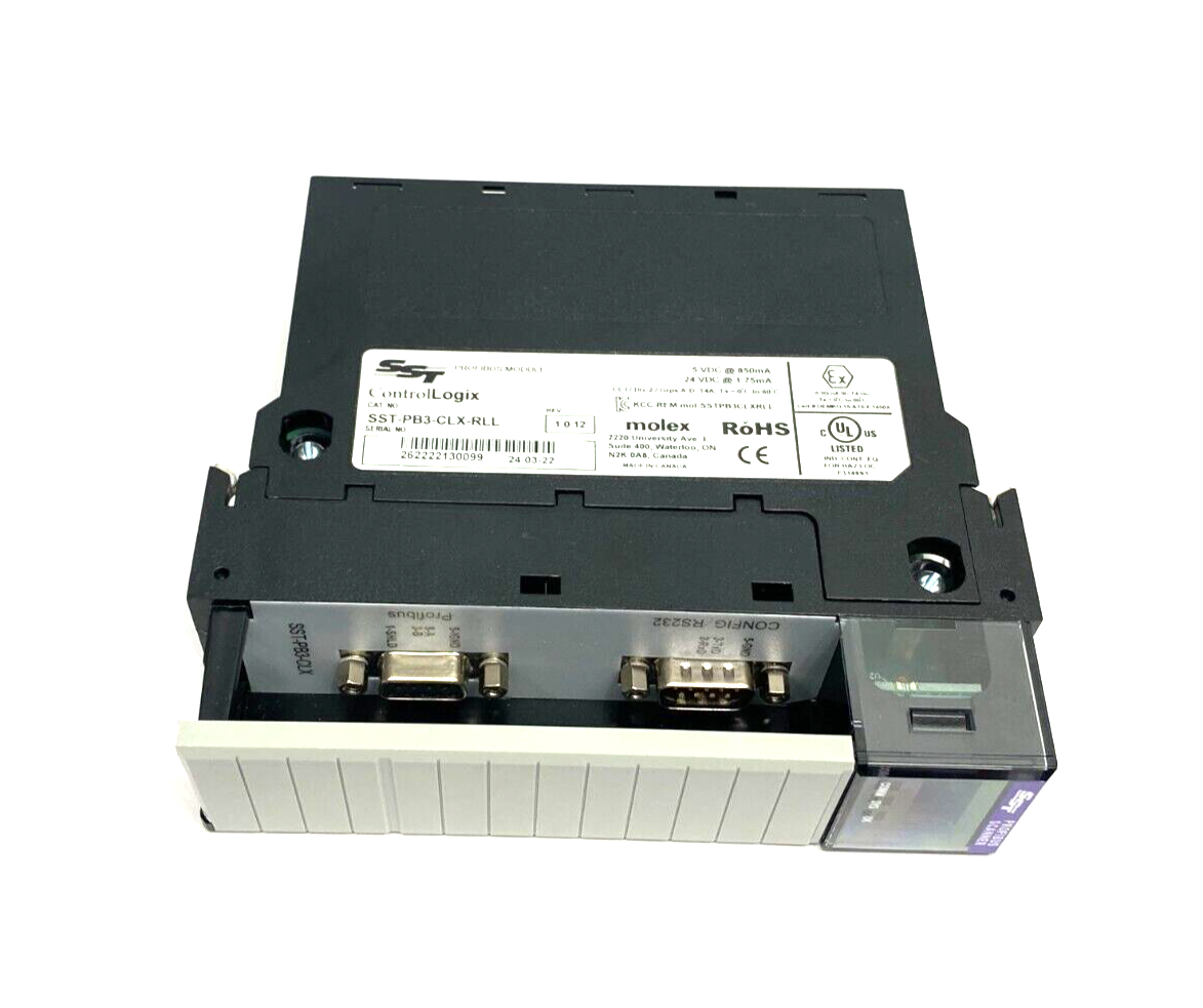 Molex SST-PB3-CLX-RLL ControlLogix SST Profibus Module 1-Channel 1120160018 - Maverick Industrial Sales