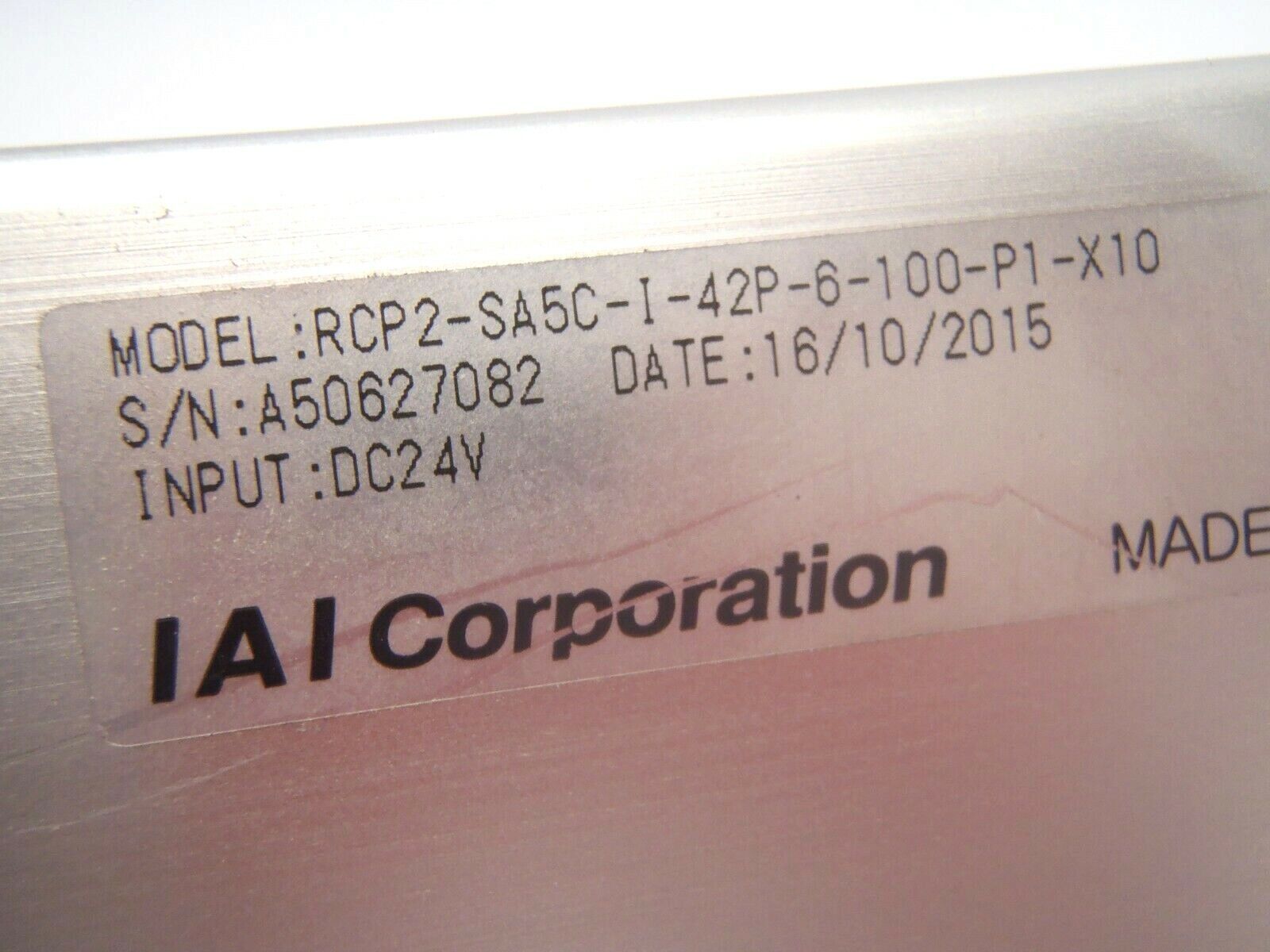 IAI RCP2-SA5C-I-42P-6-100-P1-X10 Robo Cylinder DC24V - Maverick Industrial Sales