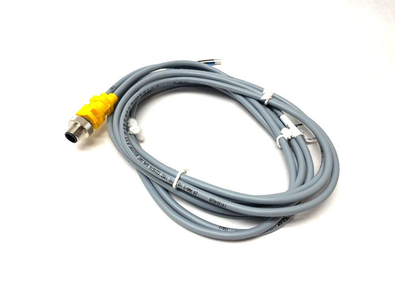 Turck VBRS 4.4-2/2 Splitter Junction Cordset M12 4-Pin to Dual Pigtail, U0117-02 - Maverick Industrial Sales