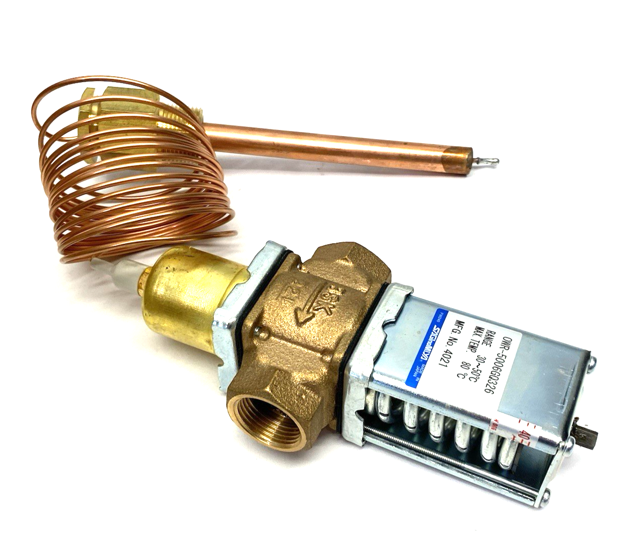 OWR-5006GQ326 | SAGInoMIYA Water Regulating Valve Rc 3/4 FPT - New – Open box - Maverick Industrial Sales