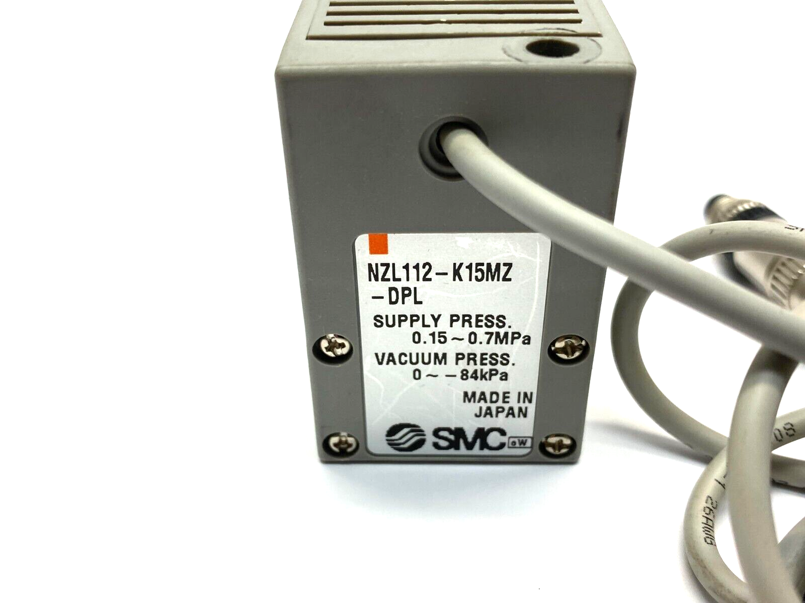 SMC NZL112-K15MZ-DPL Multistage Vacuum Ejector 0.15~0.7MPa - Maverick Industrial Sales