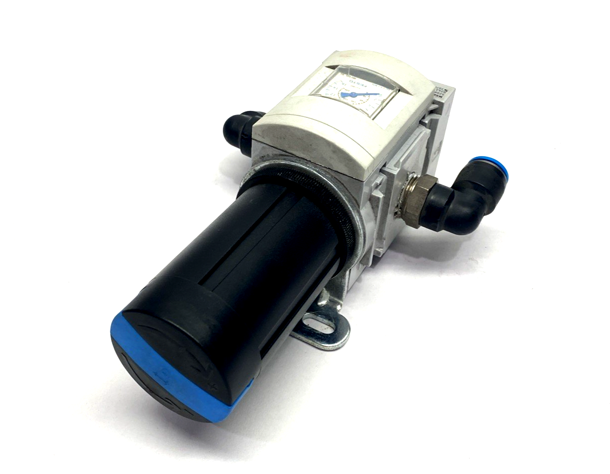 Festo MS6-LR-1/2-D7-AS Pressure Regulator G 1/2 529993 - Used - Maverick Industrial Sales