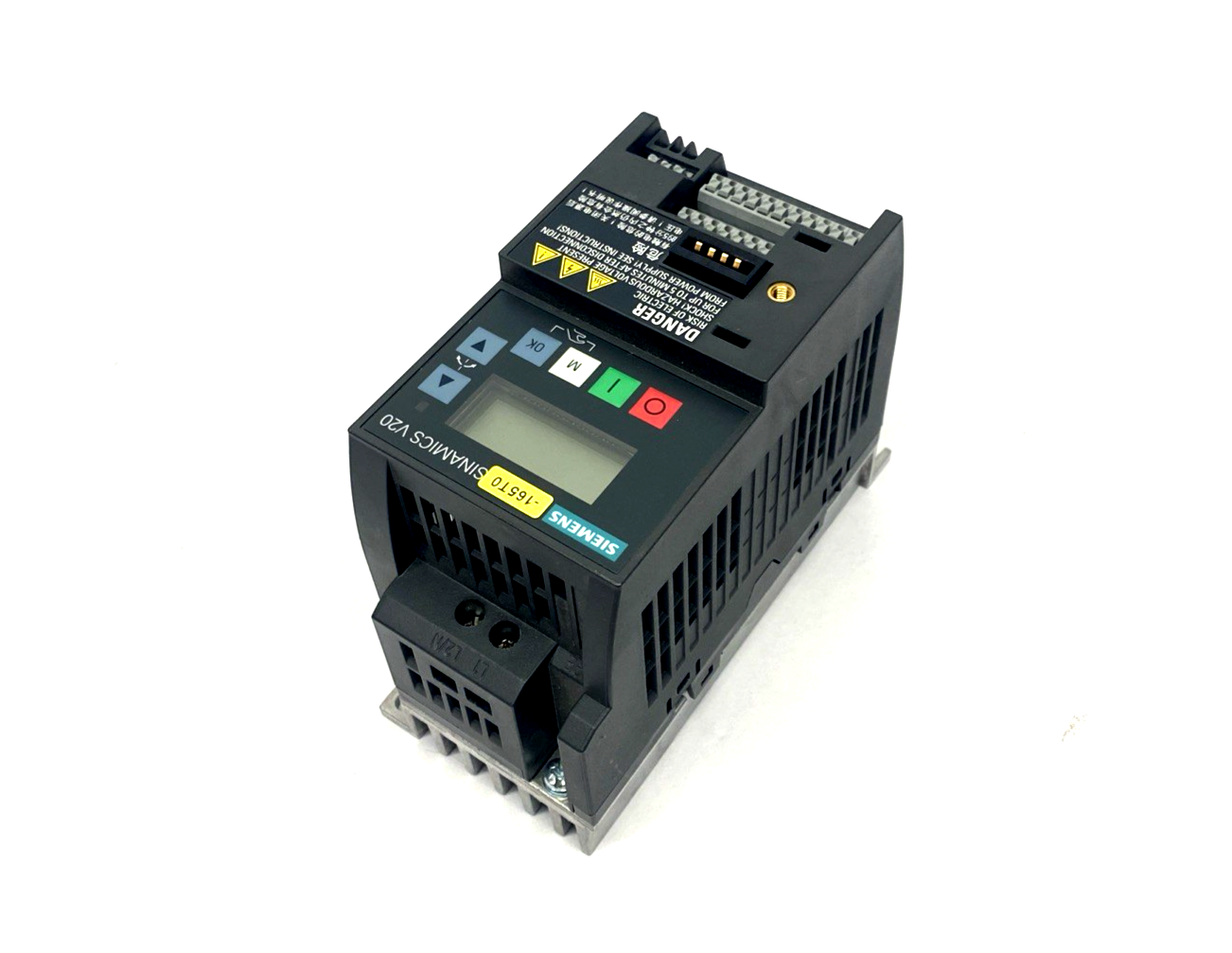 Siemens 6SL3210-5BB13-7BV1 SINAMICS V20 200-240V 1AC 0.37 kW - Maverick Industrial Sales