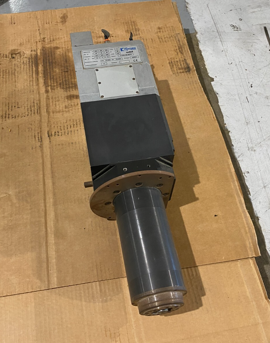 OMLAT Homag 2-056-09-9670 Motorized Spindle 18000 Max rpm 12kW - Maverick Industrial Sales
