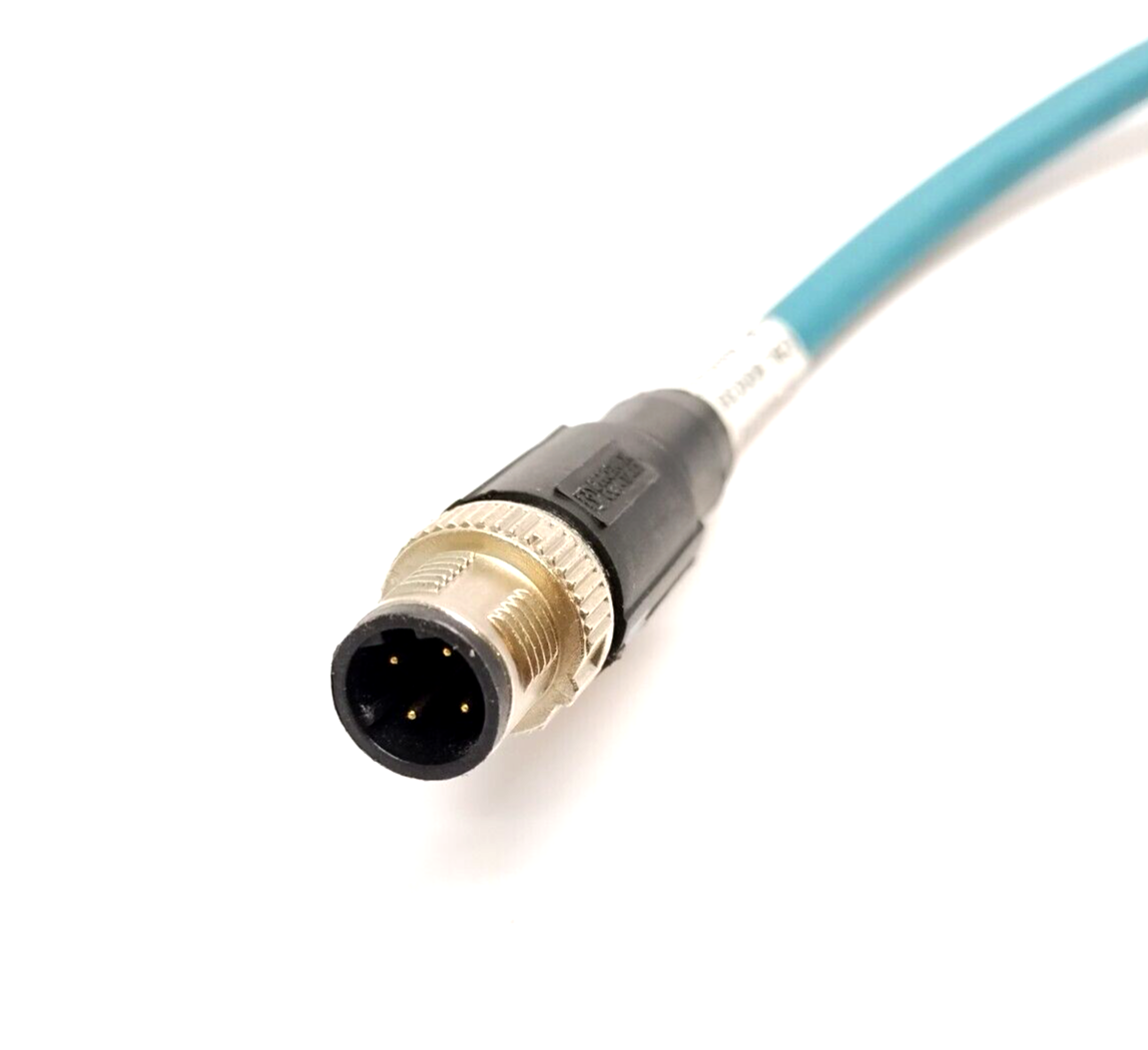 1422804 | Phoenix Contact Network Cable M12 4-Pin To RJ45 5m - Used - Maverick Industrial Sales