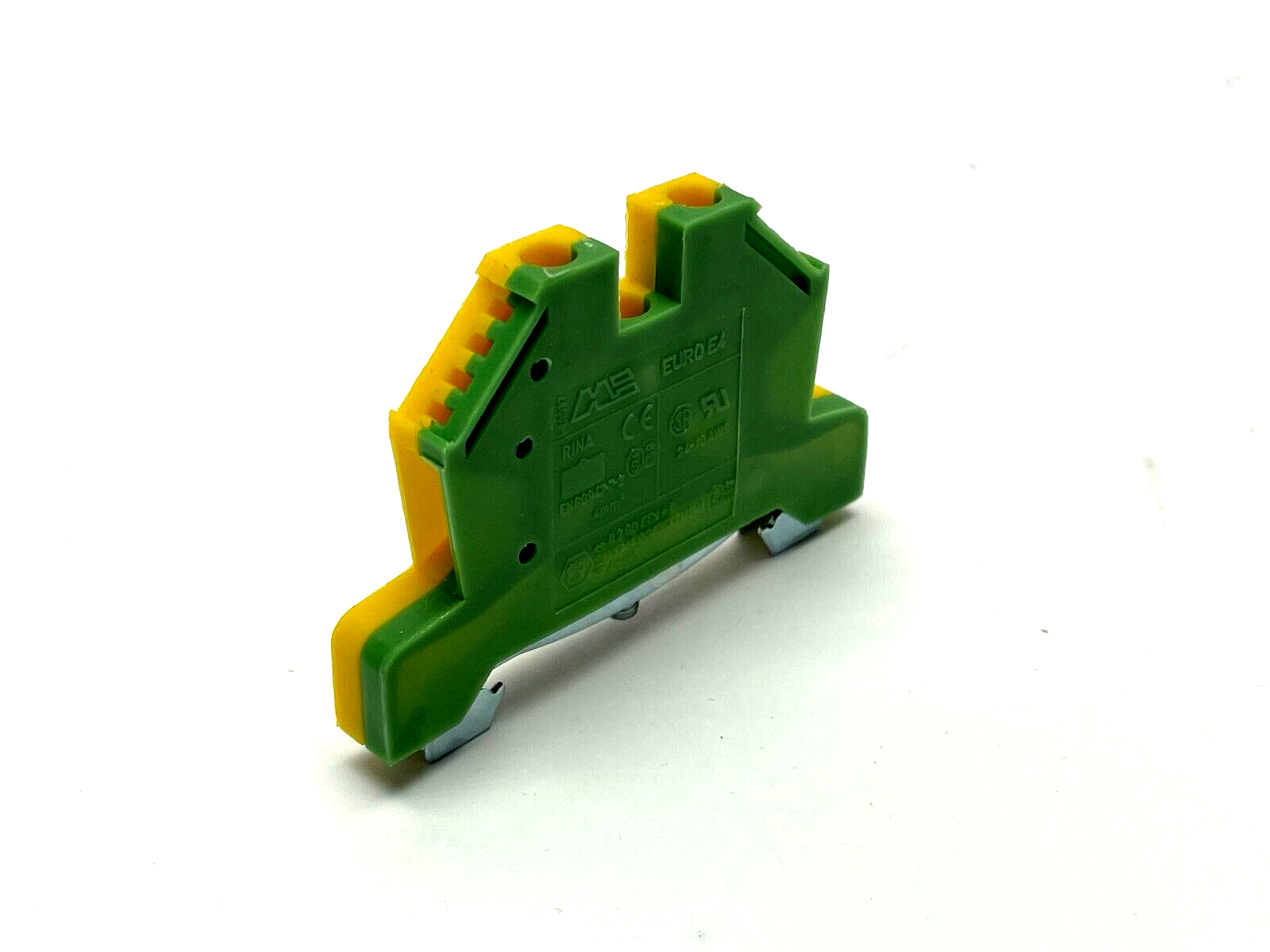 Morsettitalia 43454 Earth Terminal Block EURO E4 LOT OF 6 - Maverick Industrial Sales