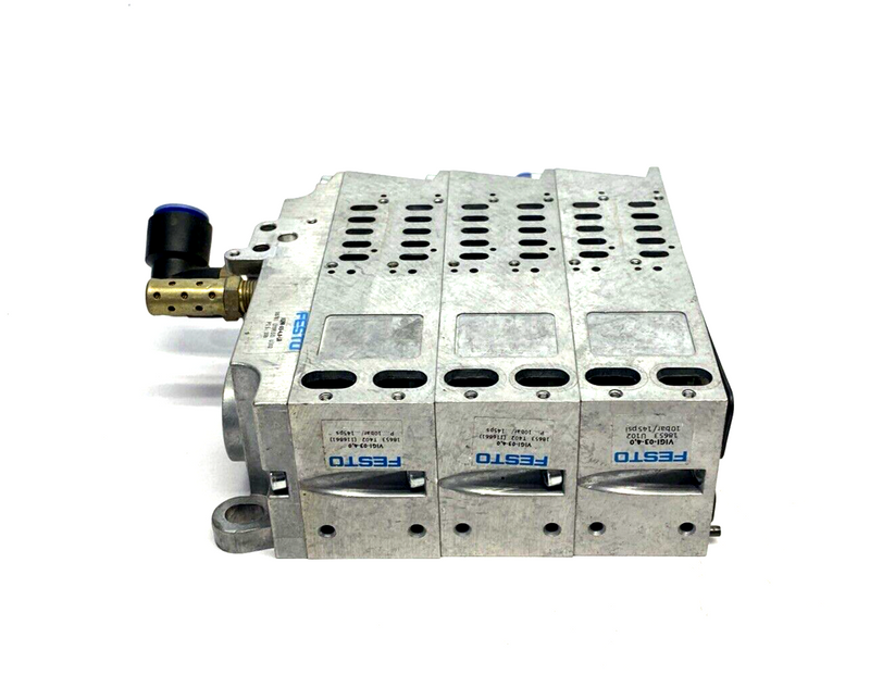 Festo VIGI-03-4,0 Manifold Assembly 3-Station 18653 IEPR-03-4,0-LR 18781 - Maverick Industrial Sales