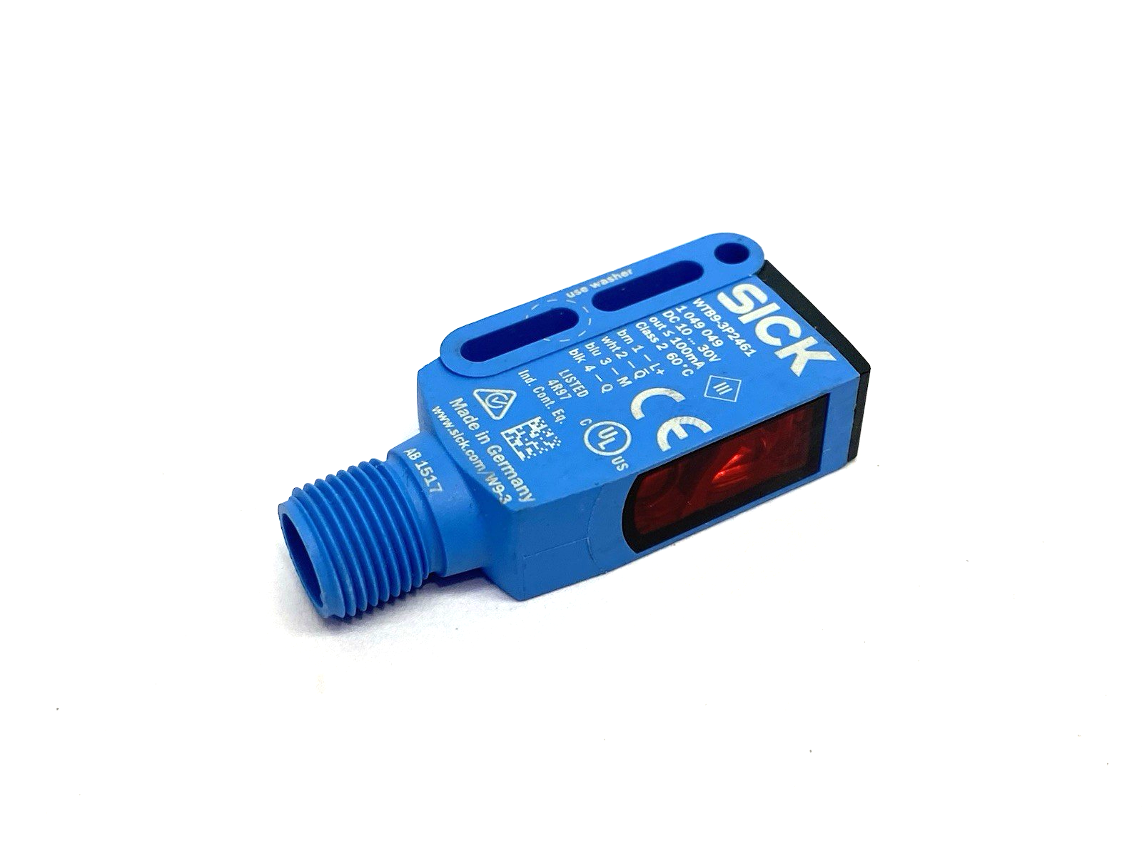 Sick 1049049 Photoelectric Proximity Sensor, Background Suppression WTB9-3P2461 - Maverick Industrial Sales