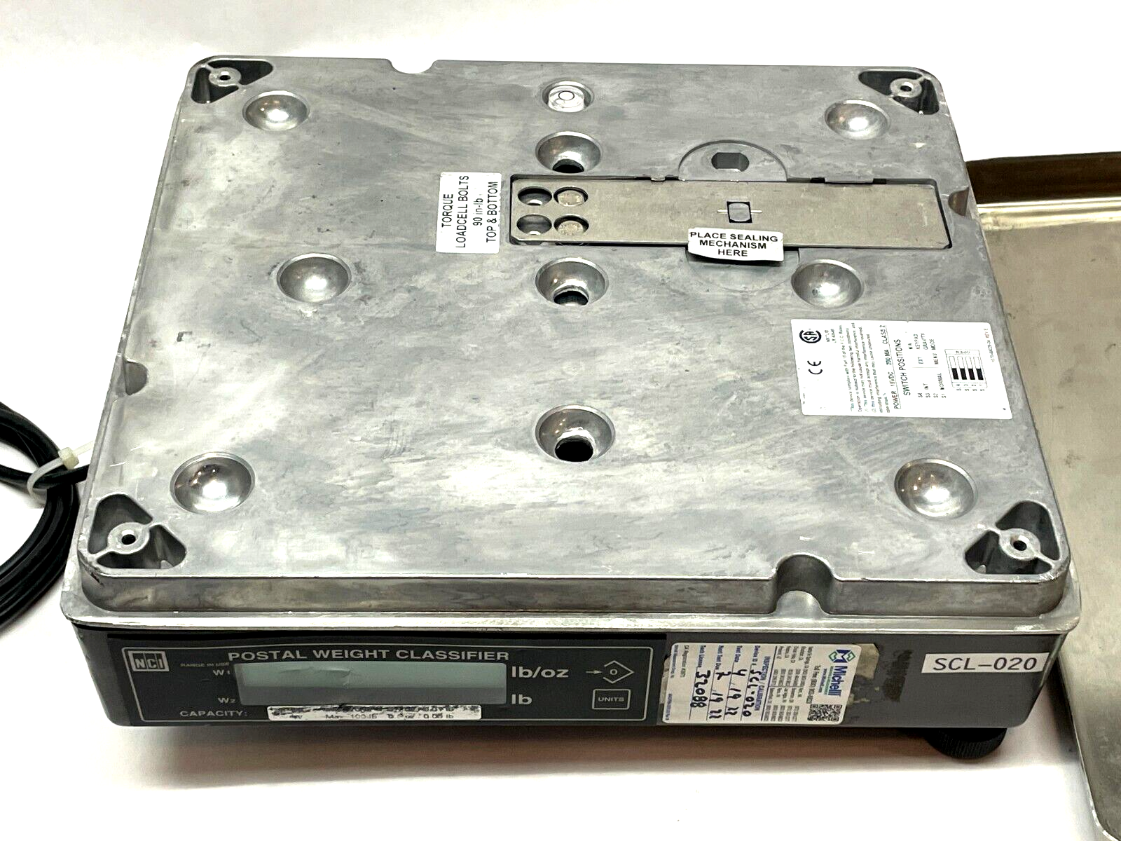 NCI Postal Weight Classifier 10lbs Max W1 100lbs Max W2 - Maverick Industrial Sales