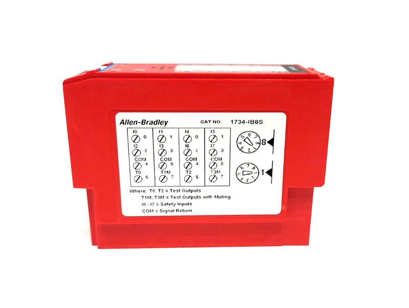 Allen Bradley 1734-IB8S Ser. B 8 Channel Safety Sinking Input Module - Maverick Industrial Sales