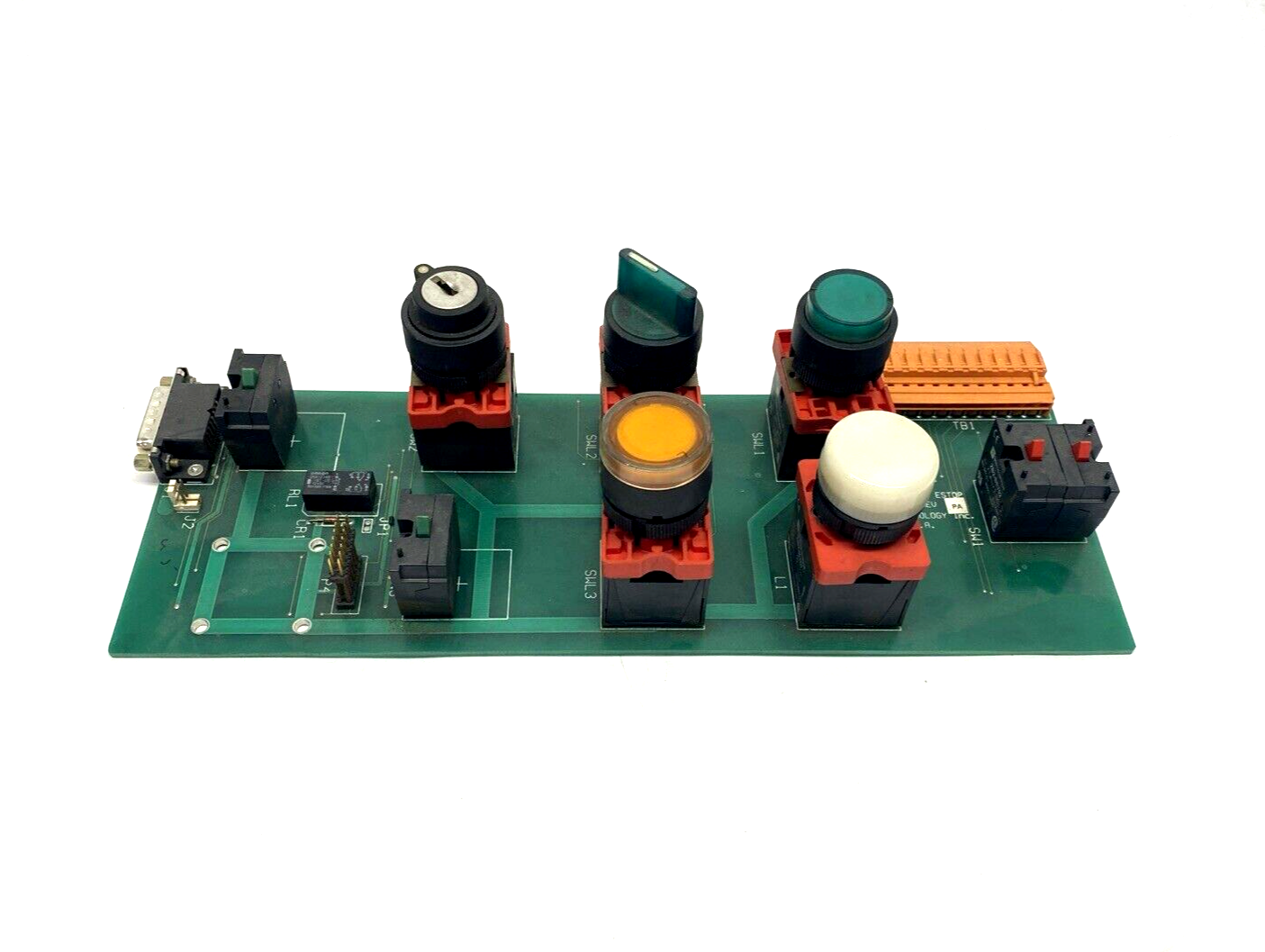 Adept 10332-00385 Rev PA VFP Category 1 ESTOP Buttons & Controls Interface Board - For parts or not working - Maverick Industrial Sales
