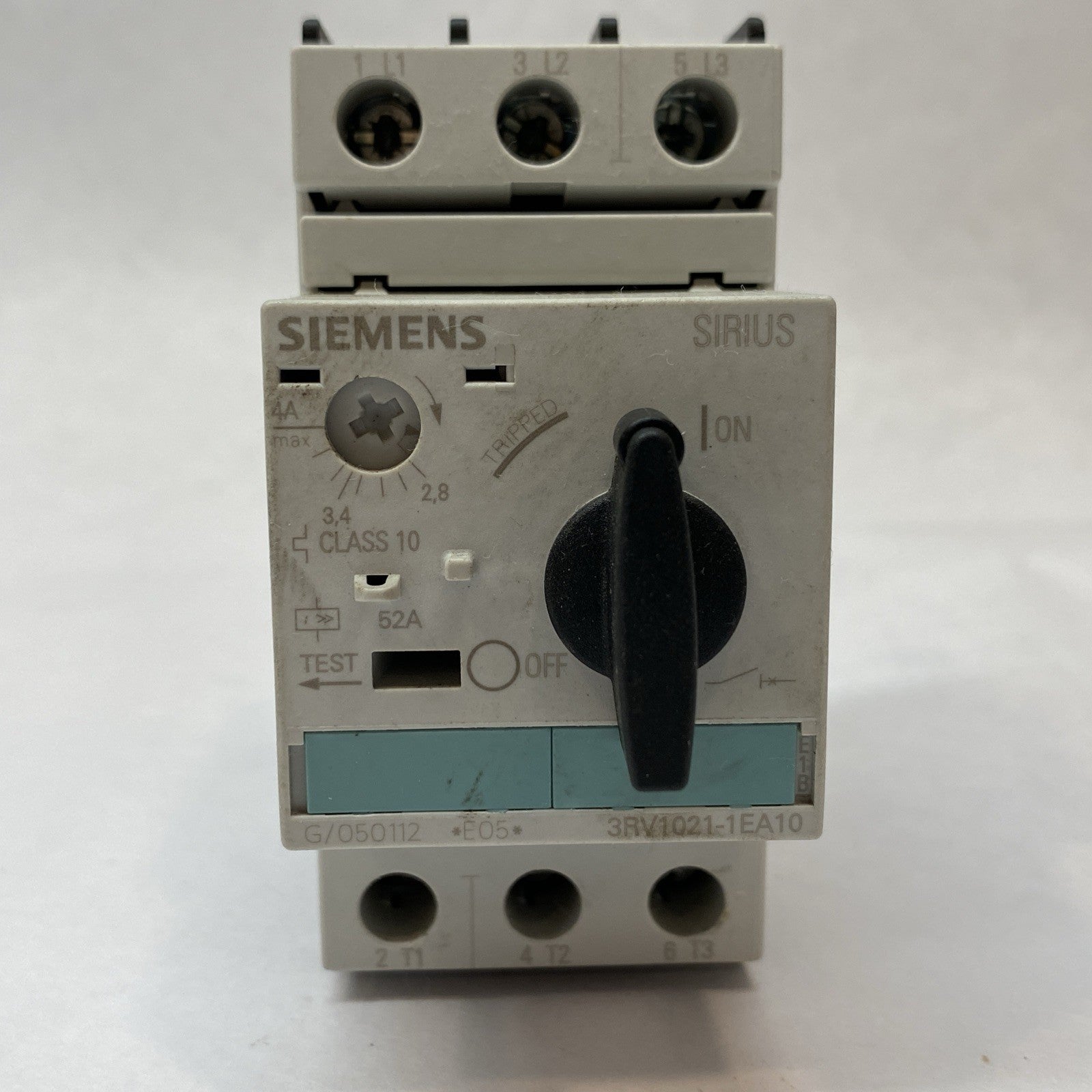 Siemens 3RV1021-1EA10 Circuit Breaker 52A - Maverick Industrial Sales