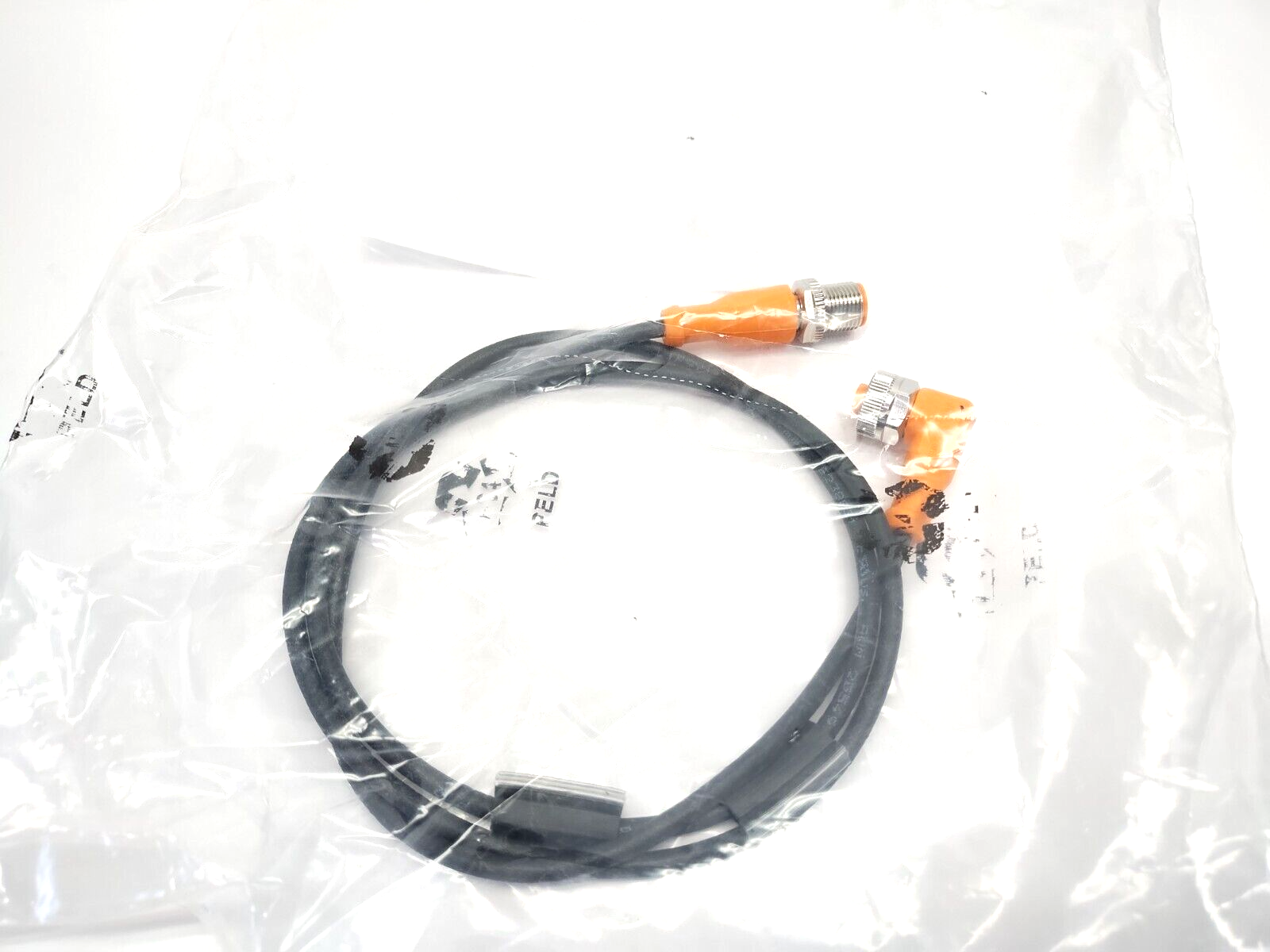 ifm EVC017 Cordset M12 4-Pin Male - Angle Female 1m VDOAH040MSS0001H04STGH040MSS - Maverick Industrial Sales